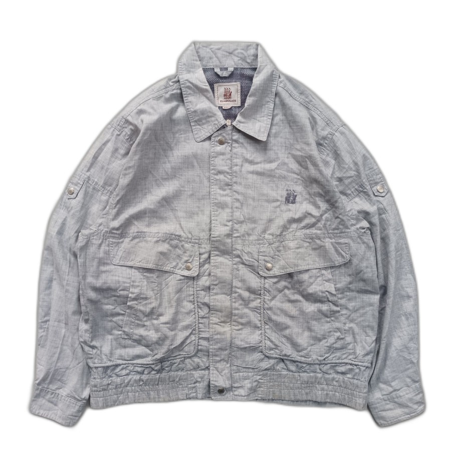 jaket vintage Elabolate work bomber light jacket casual boxy