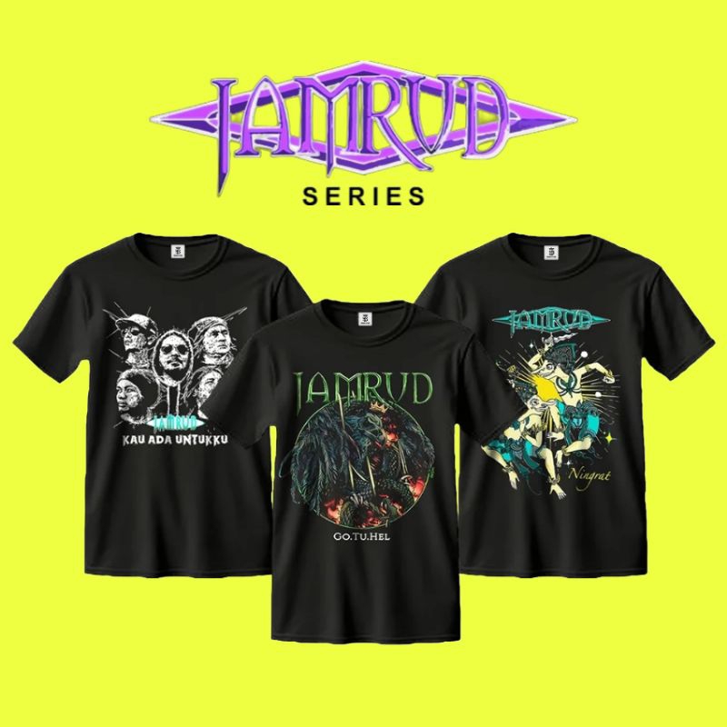 KAOS BAND JAMRUD // TSHIRT BAND JAMRUD // KAOS MUSIK BAND