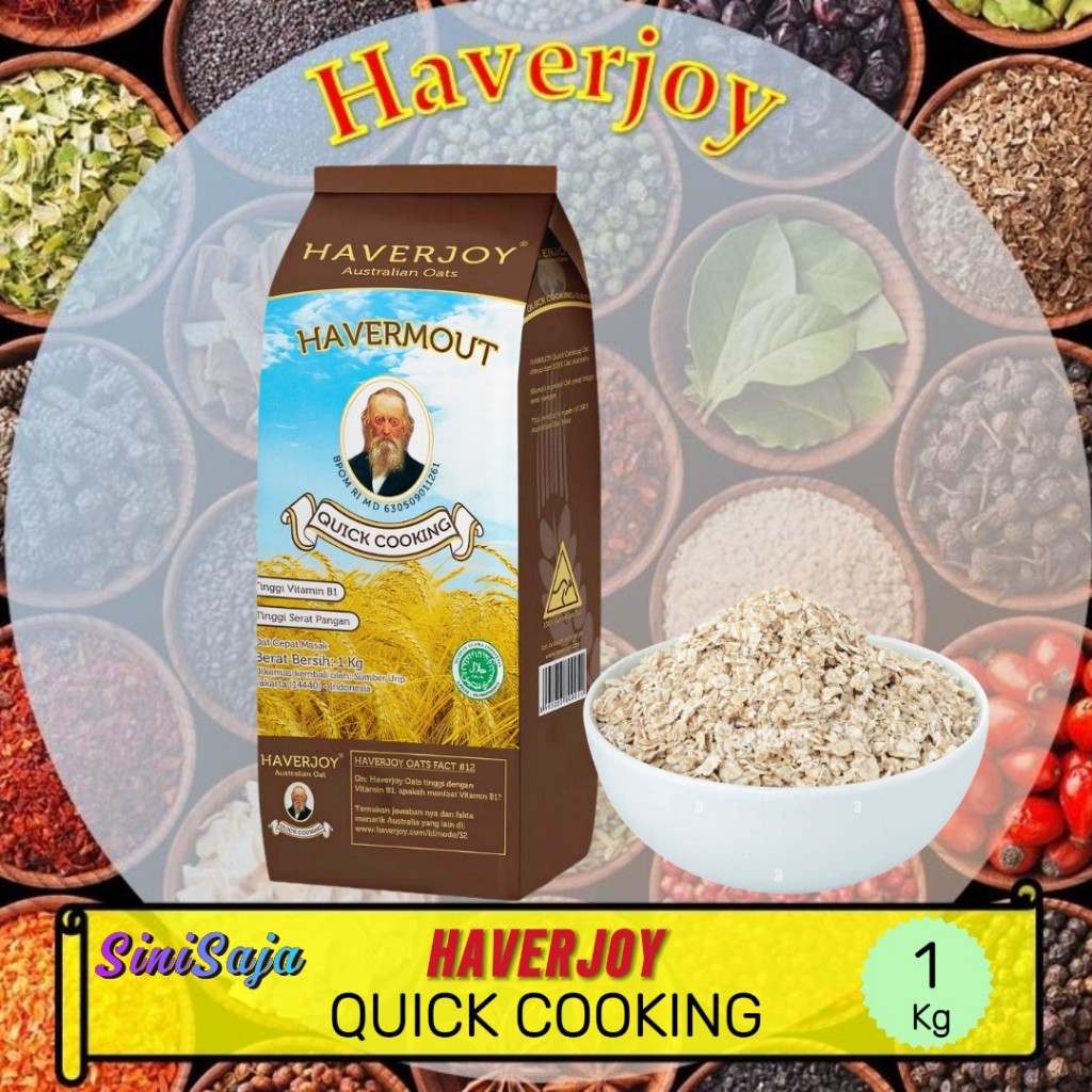 

Haverjoy - Quick Cooking Oats - Oatmeals - makanan sarapan sehat
