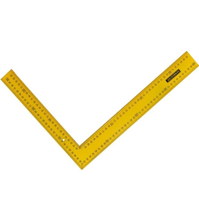 Penggaris Siku Tukang / Kenmaster Penggaris Siku Tukang