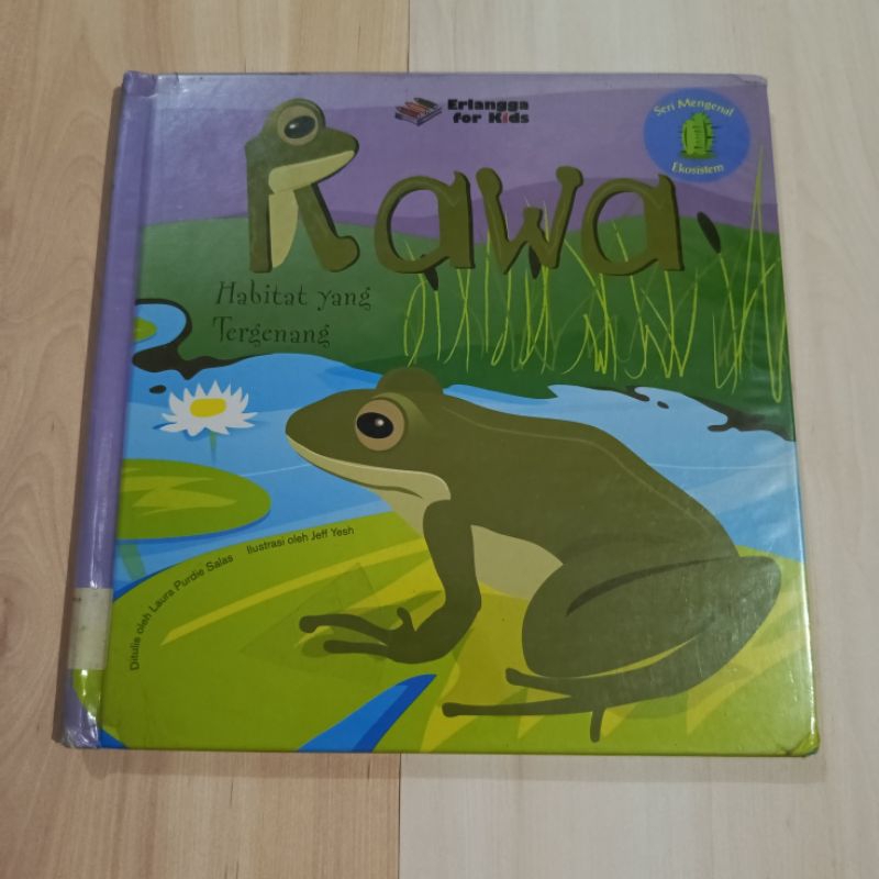 Buku Cerita Rawa Habitat Yang Tergenang - Erlangga For Kids