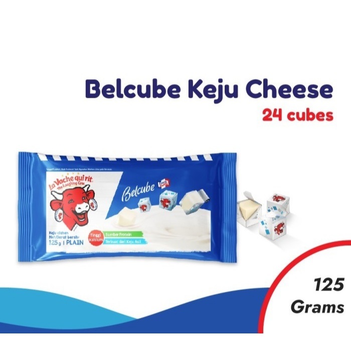 

Belcube Cheese Spread Keju Mpasi Plain 24 pcs