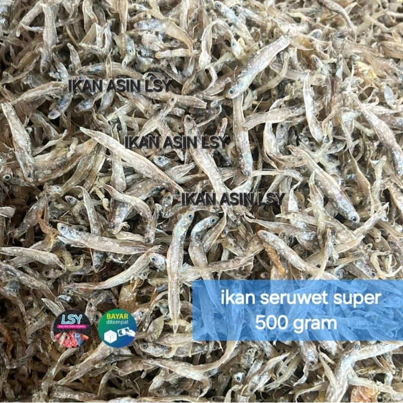 

ikan seruwet super 500gram