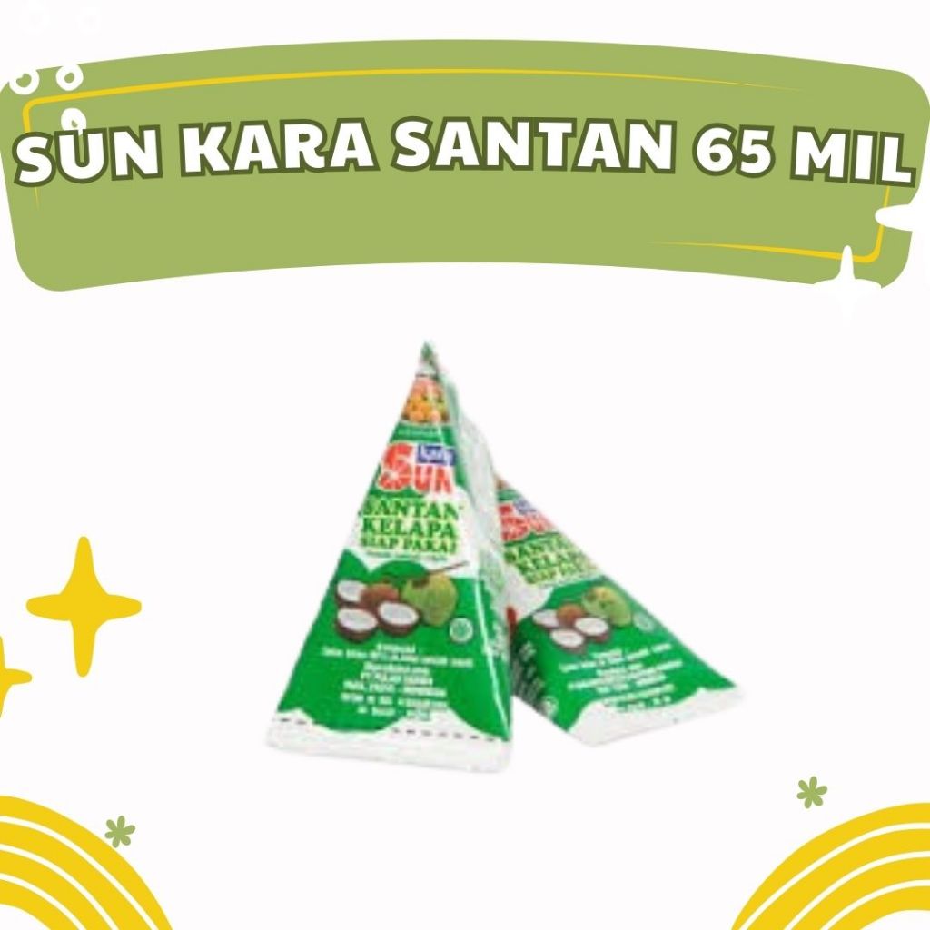 

Sun Kara Santan 65 ml | Santan Instan | Sun Kara Perpcs