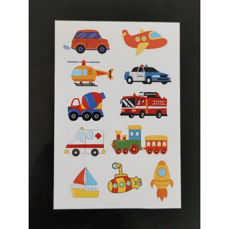 

STICKER ANAK VEHICLE LUCU DAN MURAH