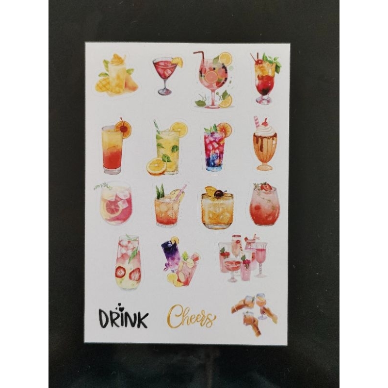 

STICKER EDISI MAKANAN MINUMAN LUCU DAN MURAH