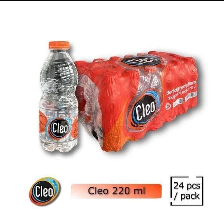 

CLEO Mini Air mineral botol 220 ML X 24 botol