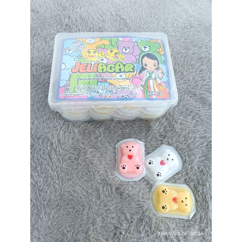 

QEQE JELY AGAR ANEKA RASA BOX ISI40PCS