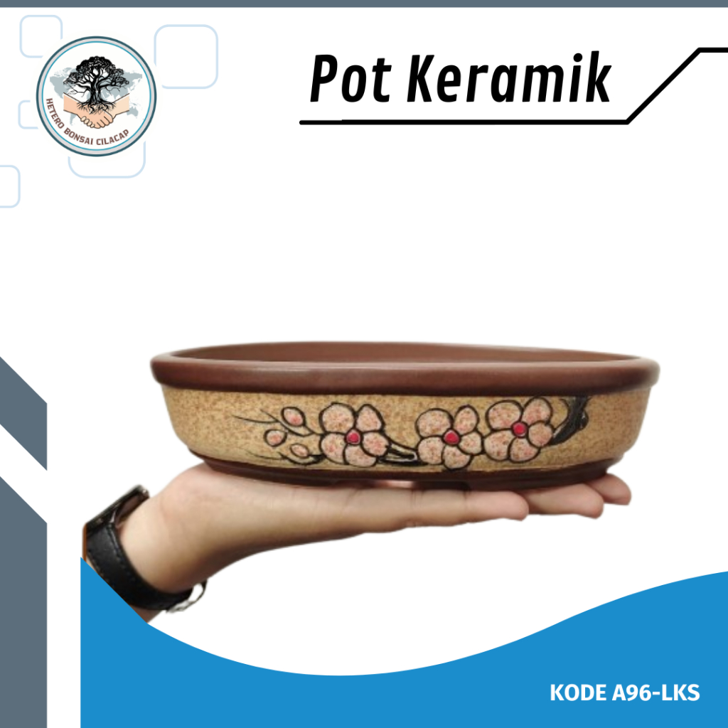 Pot Bonsai Lonjong Mini Mame