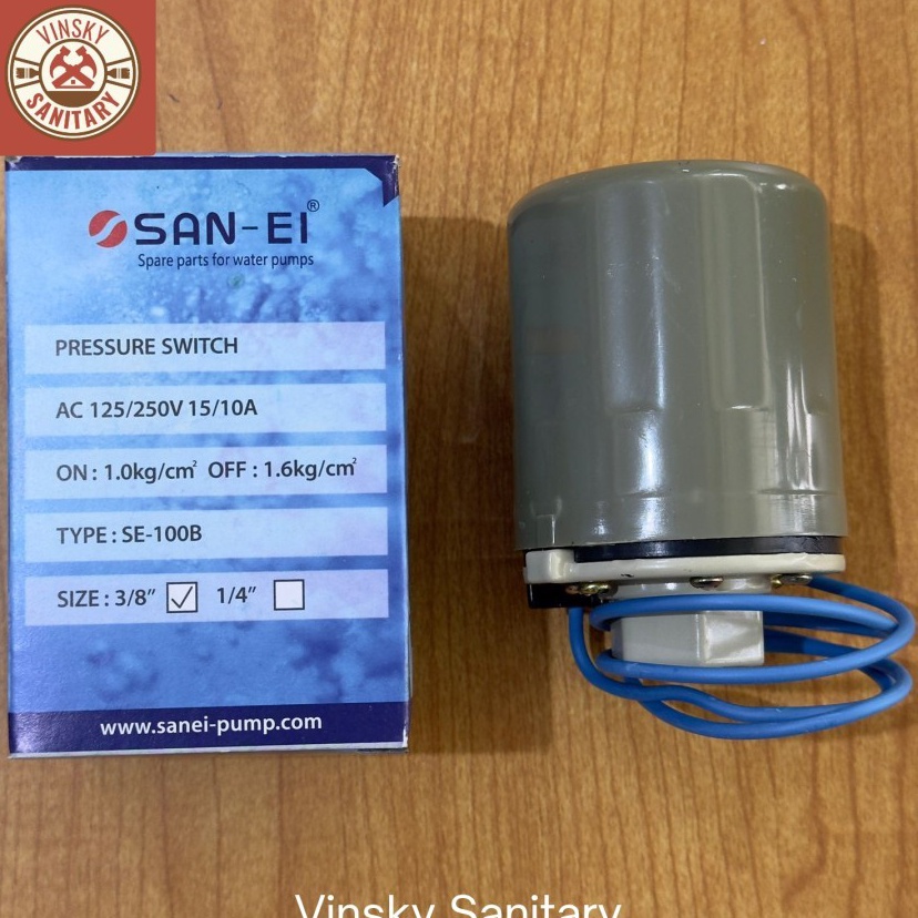 Otomatis Mesin Pompa Air SAN EI  Pressure Switch Otomatis Sanyo