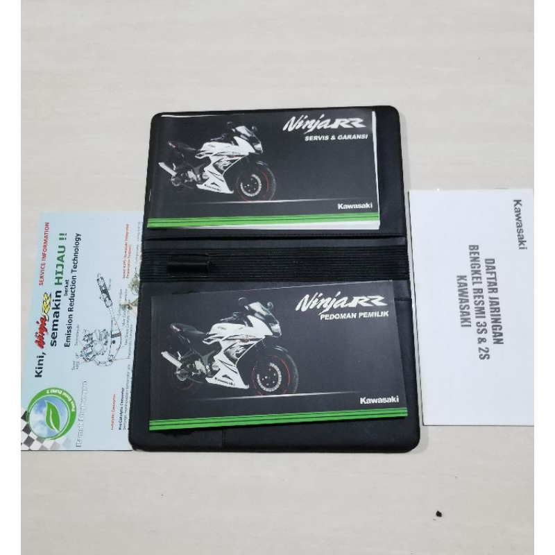 manual book buku servis pedoman pemilik ninja RR NEW
