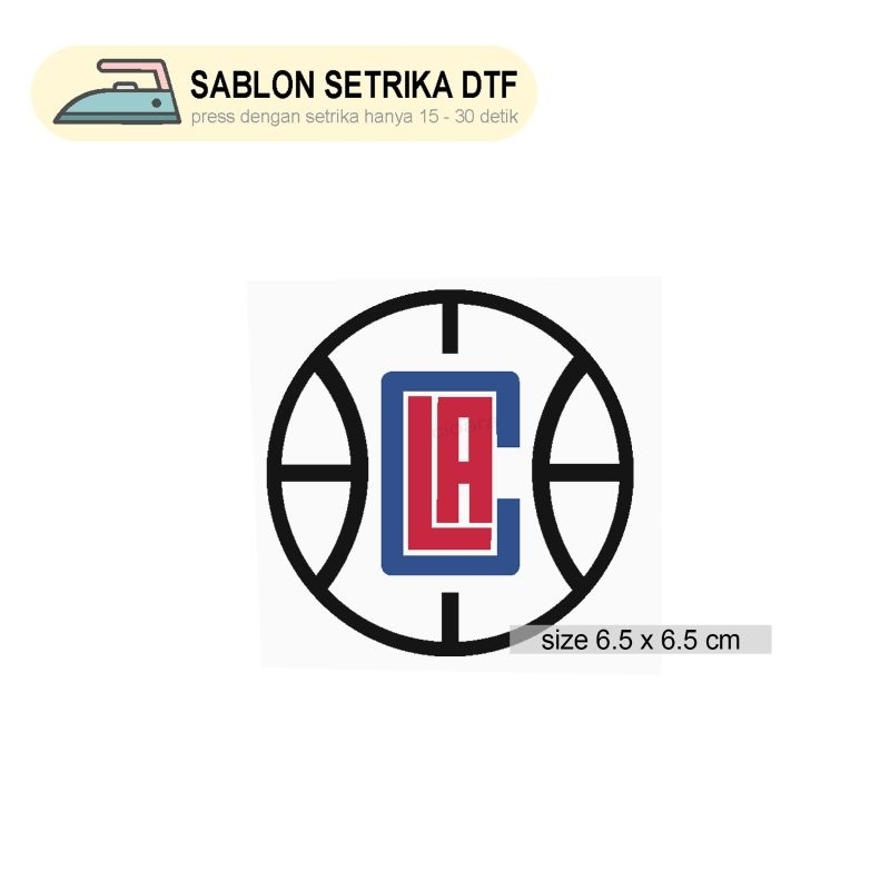 

Stiker Sablon Clipper Basket Tim