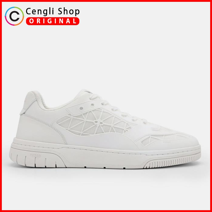 PM126 SEPATU SNEAKER PEDRO PRIA ORIGINAL CASUAL KETS BRANDED PUTIH