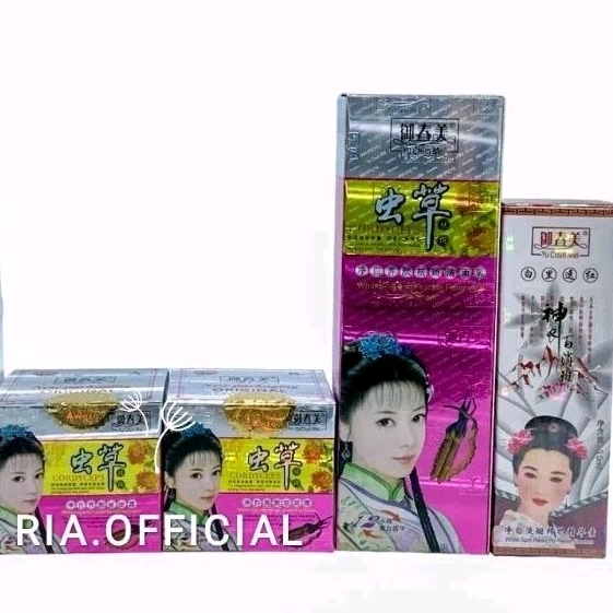 ❤️RIA | 4IN1 CREAM YU CHUN MEI CORDYCEPS (IM-PORT TAIWAN) BERHOLOGRAM 100% ORIGINAL