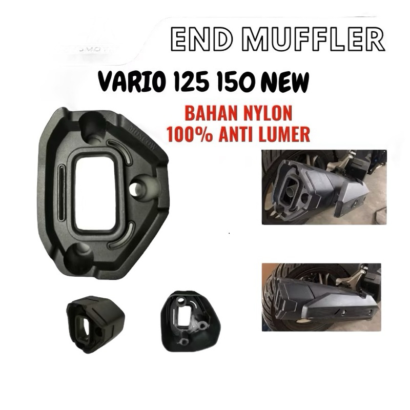 END MUFFLER VARIO 125 150 ABS CBS 2018-2023 END CUP VARIO END MUFFLER VARIO 125 150 ABS CBS 2018-202
