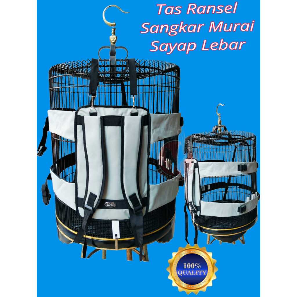 TAS RANSEL SAYAP SANGKAR MURAI DAN SANGKAR KOTAK