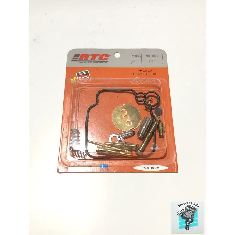 REPAIR KIT CARBURATOR ISI KARBURATOR MIO SPORTY MIO SOUL FINO KARBU + COIN RTC