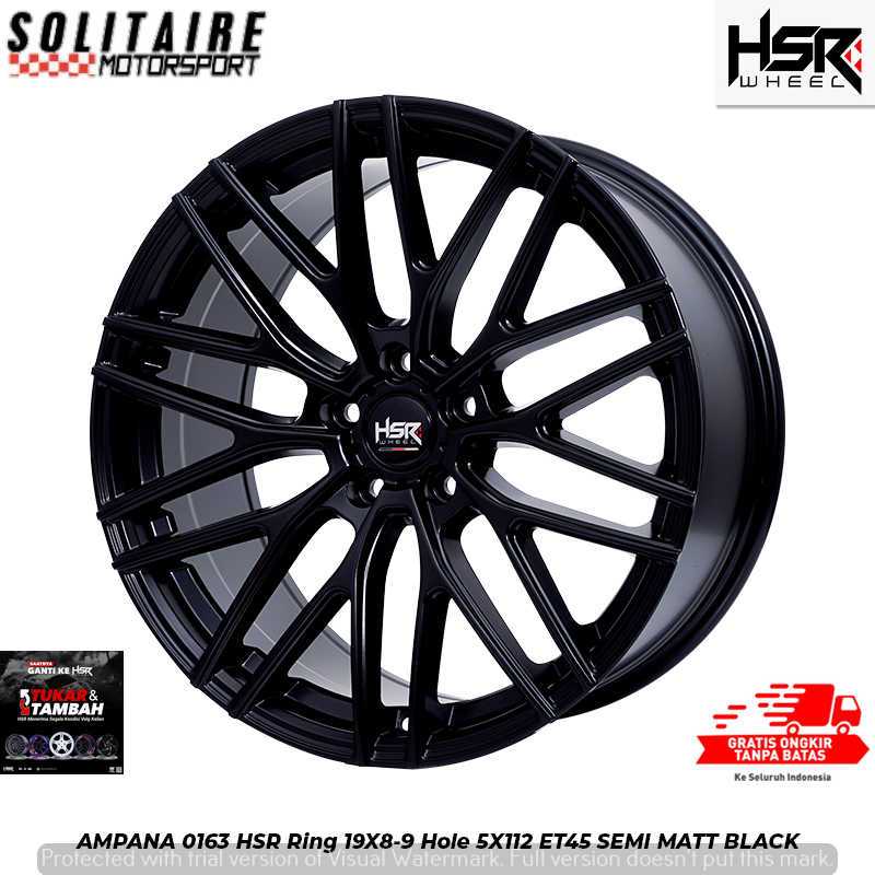 VELG HSR AMPANA RING 19 PCD 5X112 UNTUK MERCY VELG KEREN FREE ONGKIR