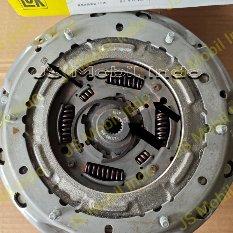 Kopling Matic Ganda Dual Clutch Ford Fiesta Ecosport ECO Sport LUK Original 1Set Dual Clutch