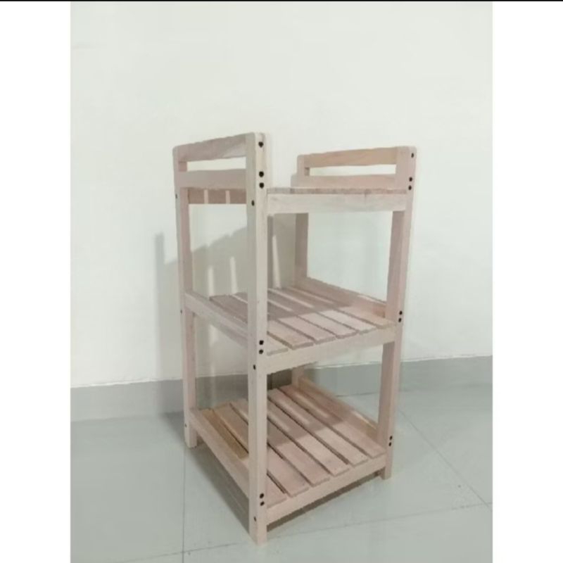 Rak 3 susun serbaguna multifungsi | Rak dispenser galon dan magicom