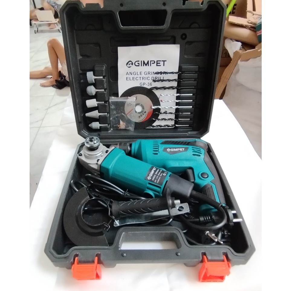 Diskon Baru  DISKON SET KOPER BOR 1 MM DAN GERINDA 4IN PAKET 2 PCS SEPERTI MAKITA JAPAN TECHNOLOGY T