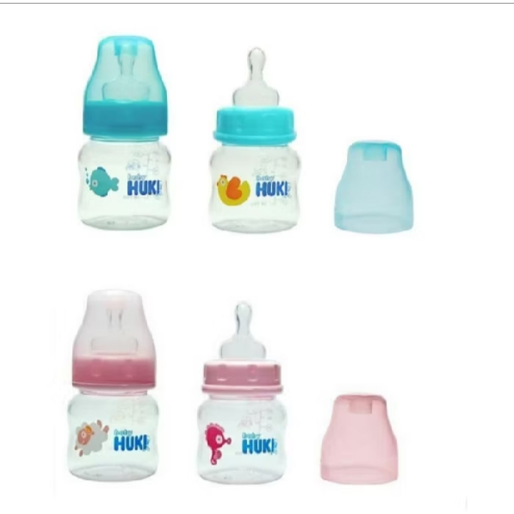 Botol huki bayi DOT gepeng 60ml botol susu huki newborn