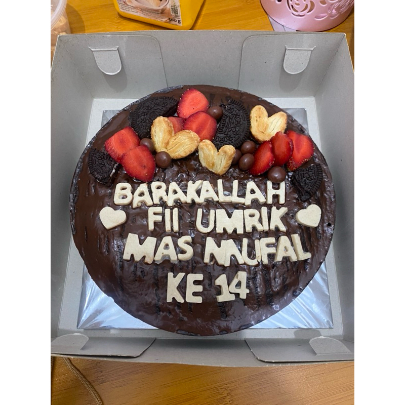 

[PO H-1] Brownies Kukus Ultah 20cm