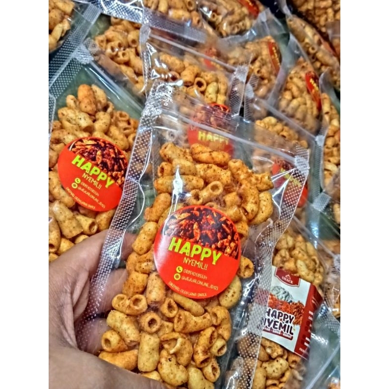 

MAKARONI BANTET PEDAS DAUN JERUK KEMASAN POUCH (30gr/pcs)