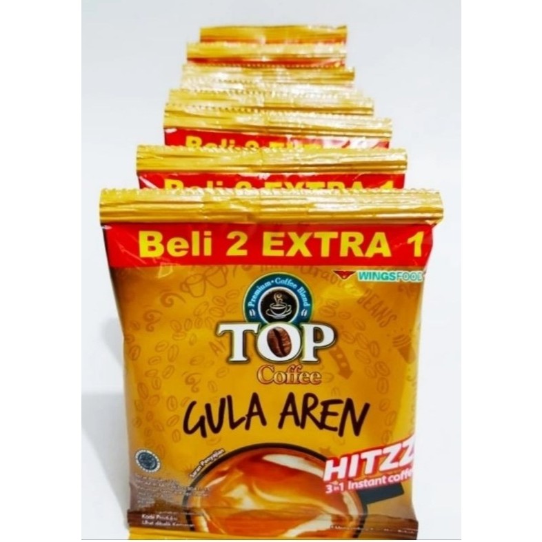 

Top Coffee Kopi Susu Gula Aren 15 sachet