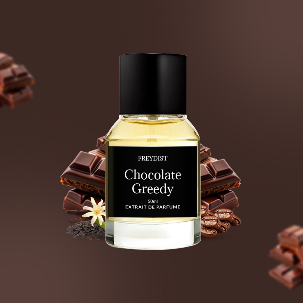 FREYDIST Chocolate Greedy - Extrait de Parfume - Parfum Pria Wanita Tahan Lama Minyak Wangi