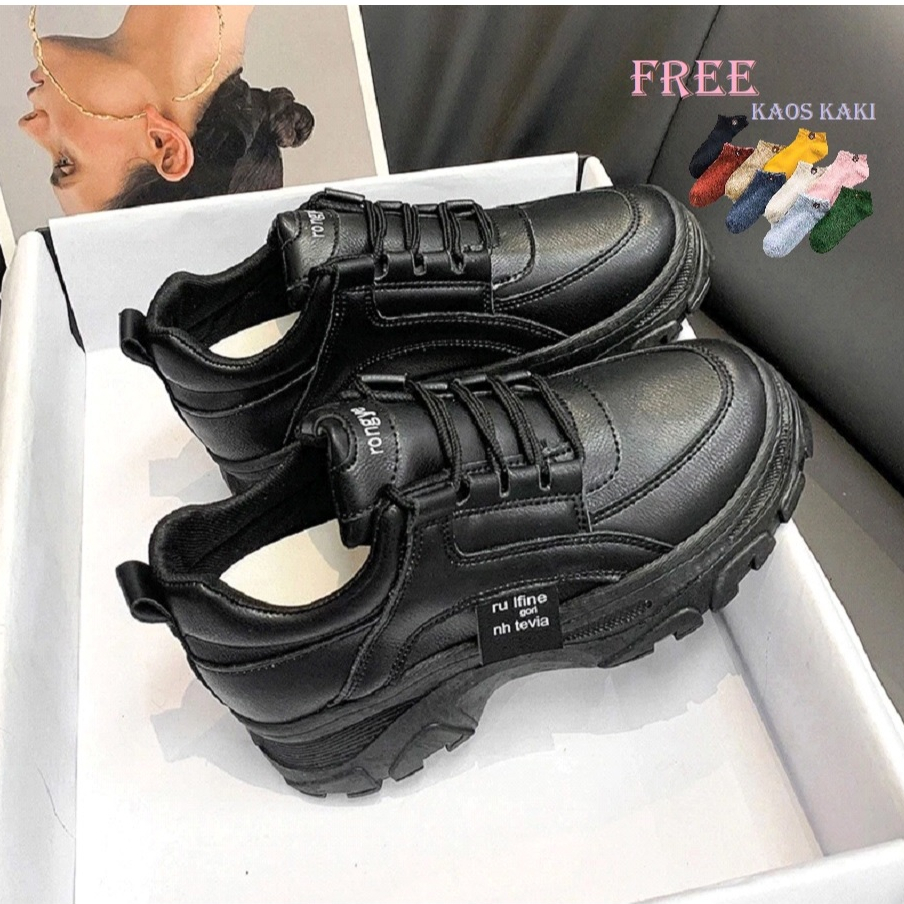 Sepatu Sneakers Wanita HR01-11 Sepatu Putih Wanita