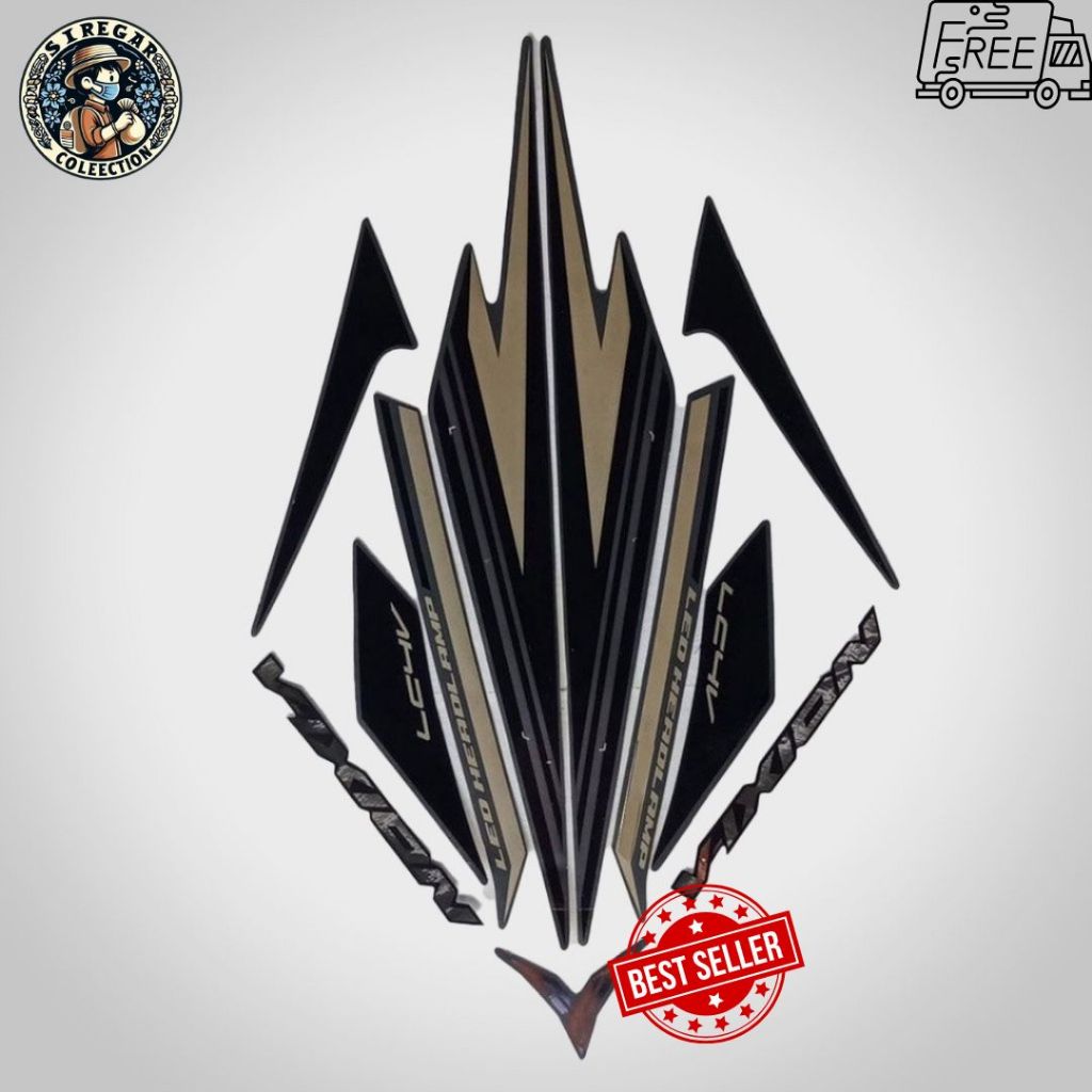 STIKER STRIPING STANDAR LIS YAMAHA VIXION NEW 2018 STIKER LIS BODI YAMAHA VIXION NEW 2018 TERMURAH