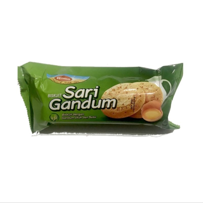 

Roma Sari Gandum Biskuit Dengan Gandum Utuh & Susu 149g - Pcs