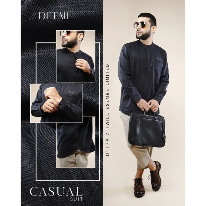 SAMASE QUILTING KEMKO LENGAN PANJANG U117P