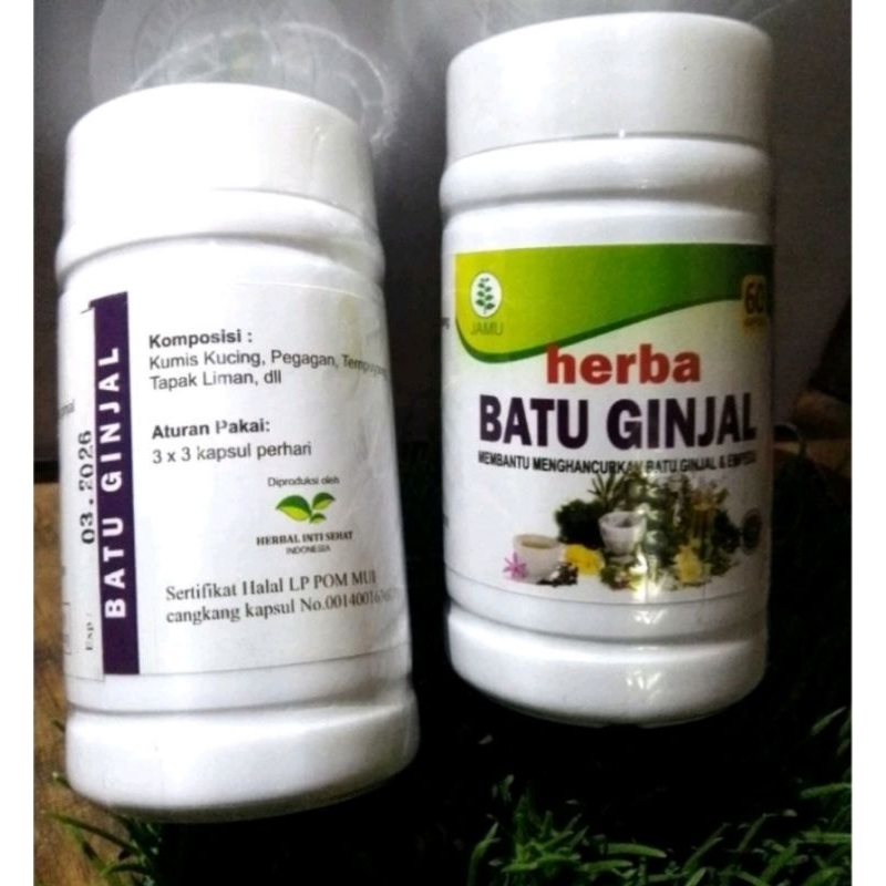 obat herbal kapsul herbal batu ginjal isi 60 kapsul khasiat ampuh mengobati batu ginjal kapsul gempu