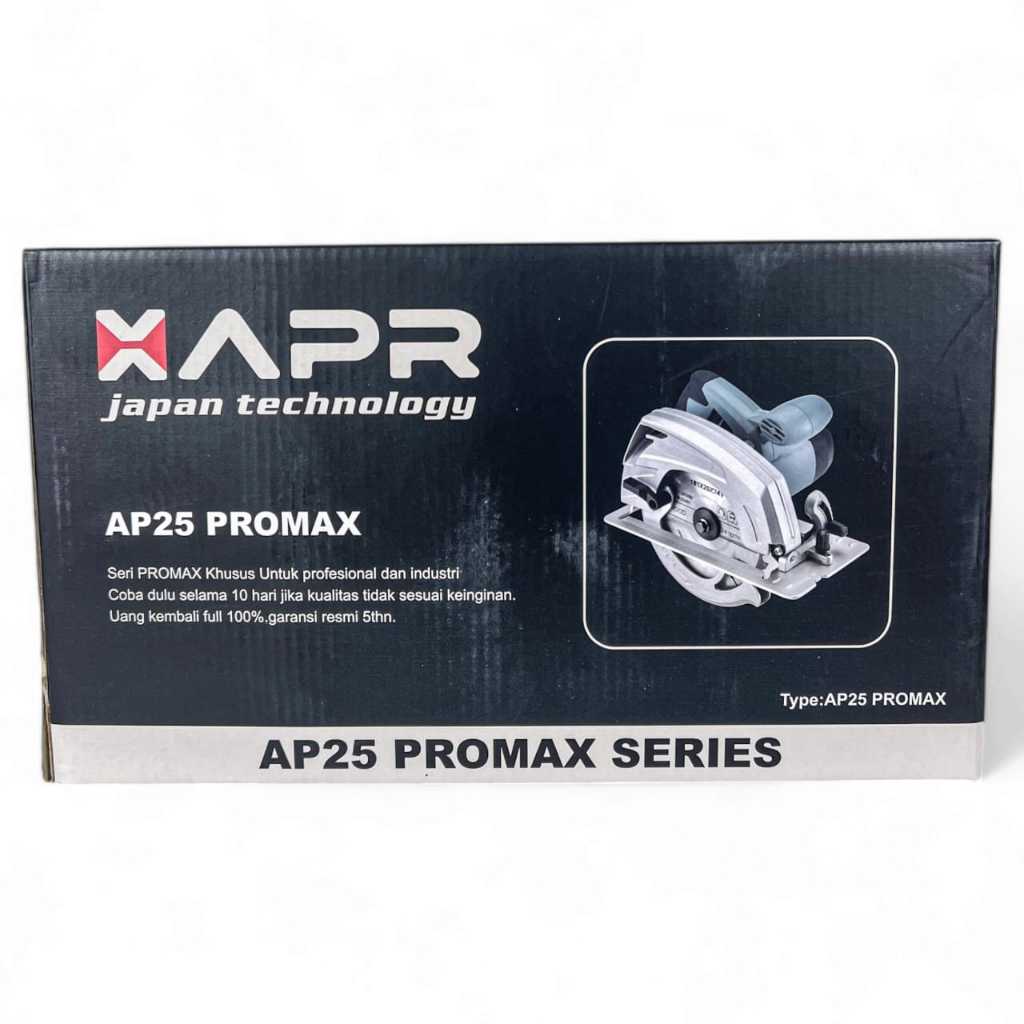 APR Circular Saw AP25 ProMax – Mesin Gergaji Listrik Potong Kayu & Triplek