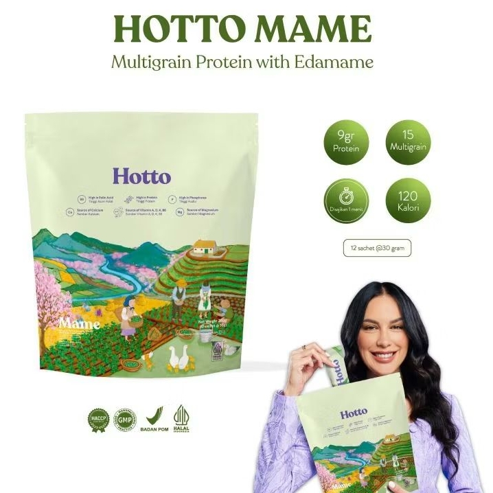 

[PROMO!] HOTTO PURTO Multigrain Oats 16 sachet Original BPOM Halal