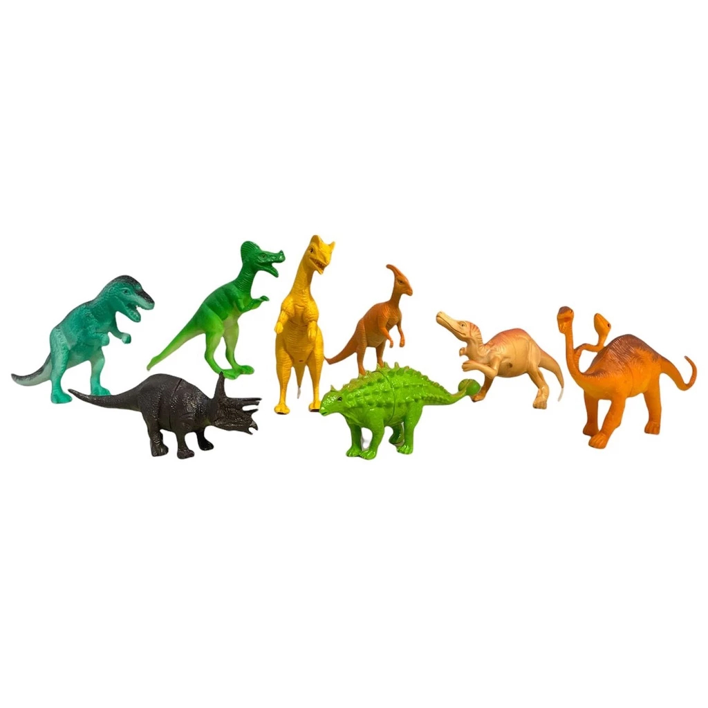 Mainan Anak Dino World 8pcs Mainan DINOSAURS ANIMAL SERIES Besar Mainan Dinosaurus