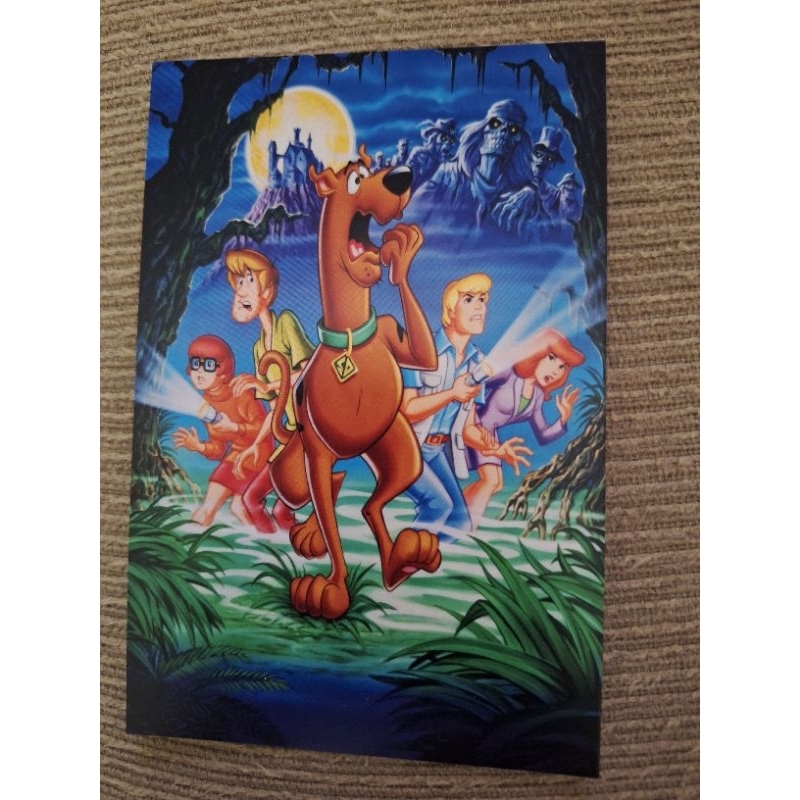 

kartu pos scooby doo postcard