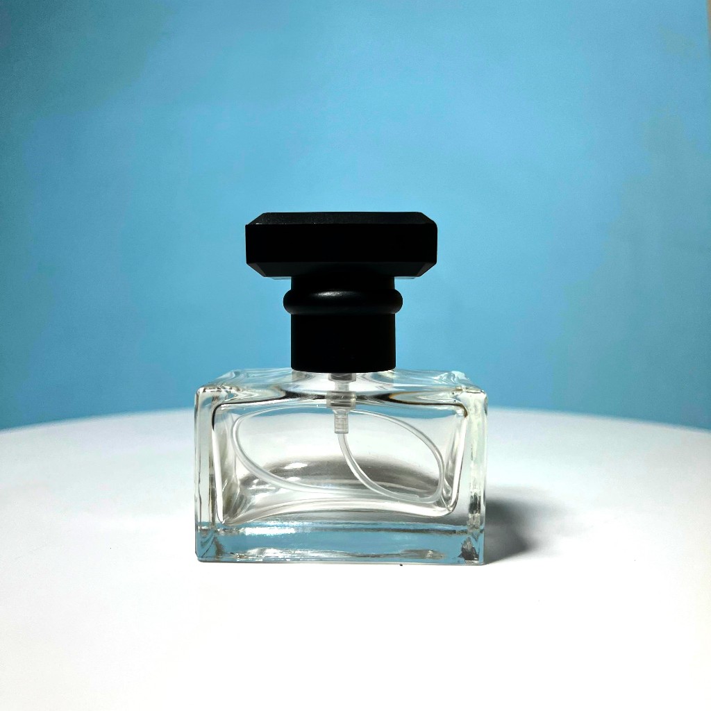 PX 257 Botol Parfum Chanel 20/22ml Semi Press / Botol Natural Cap Hitam Semi Press