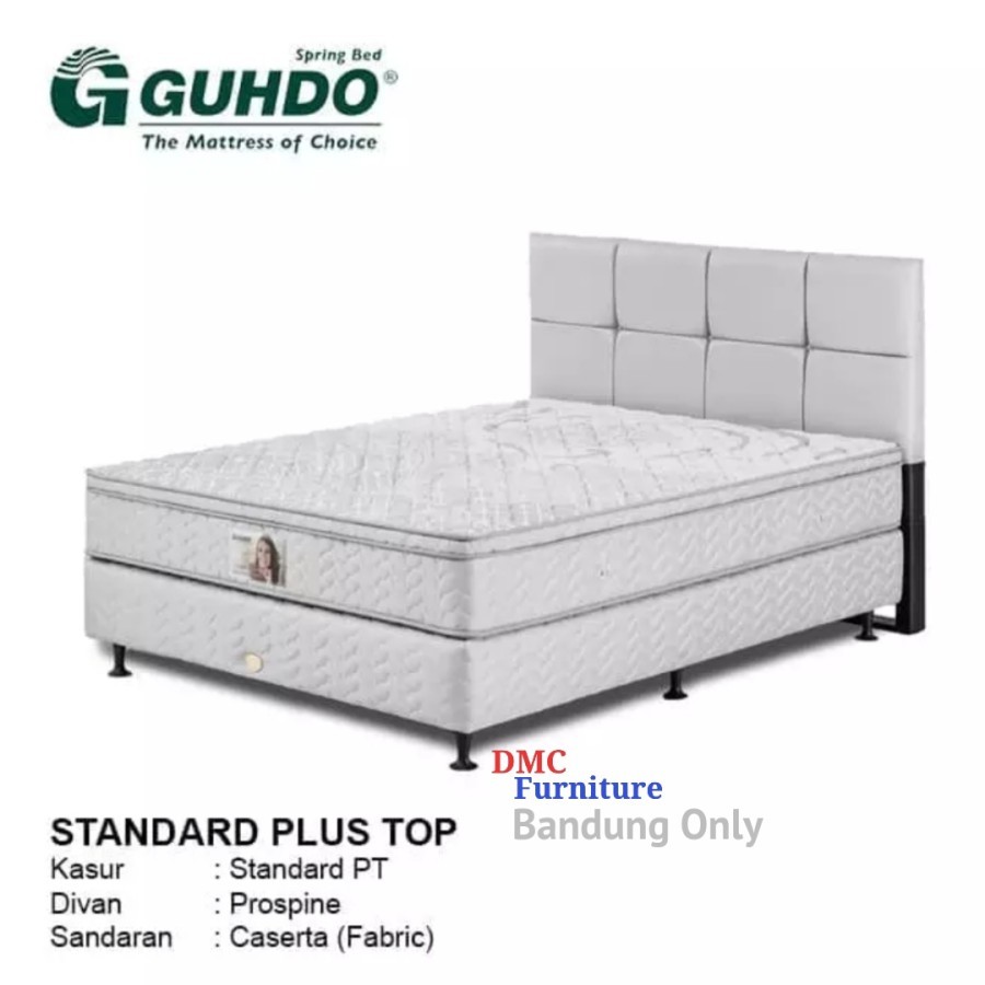 Kasur Springbed Guhdo Standar Plushtop Ukuran 180x200 Matras aja