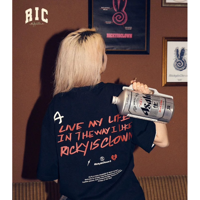 [PO 2-3W] RIC Ricky Is Clown Tshirt Oversize