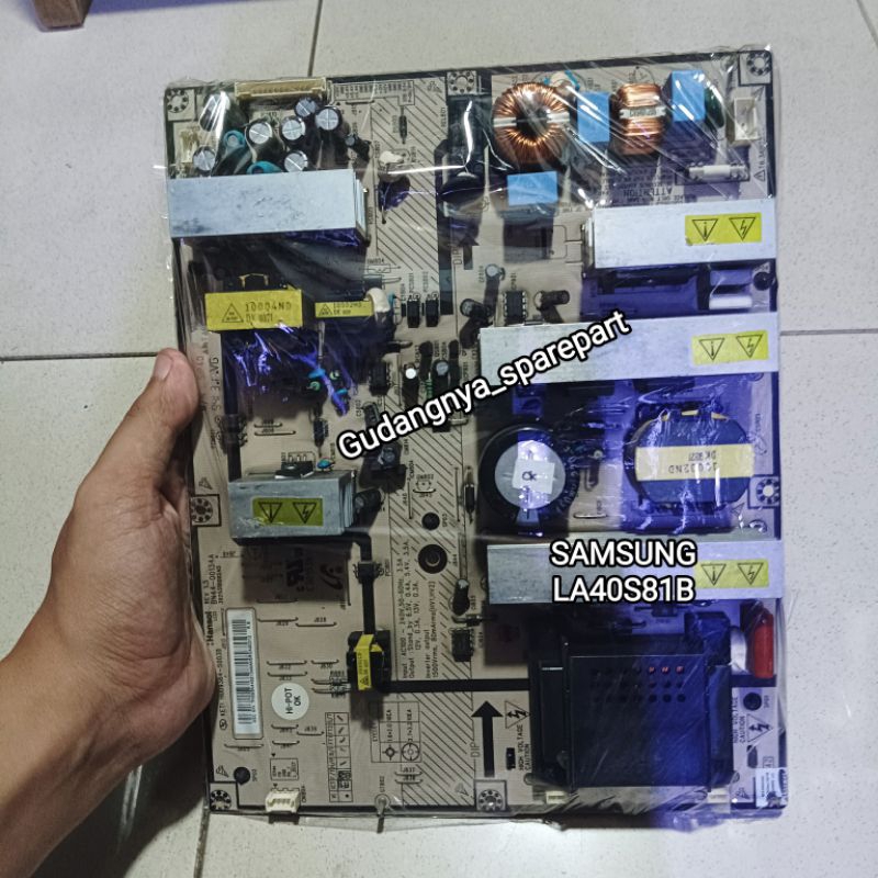 Psu regulator LCD SAMSUNG LA40S81B power supply mesin tv power suplai