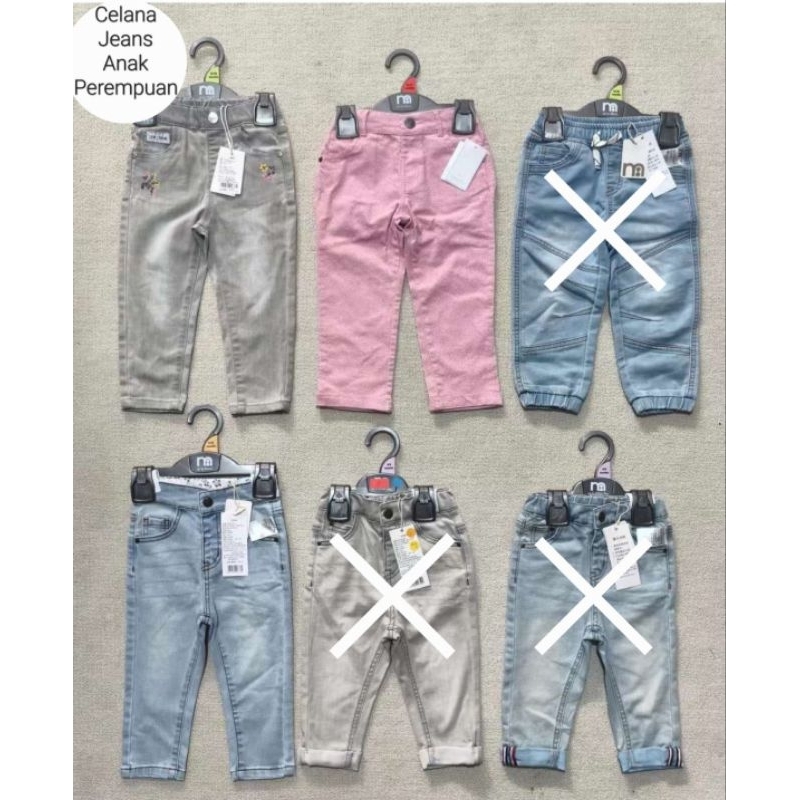 Celana Jeans Mothercare Anak Perempuan Celana Jeans MC Premium