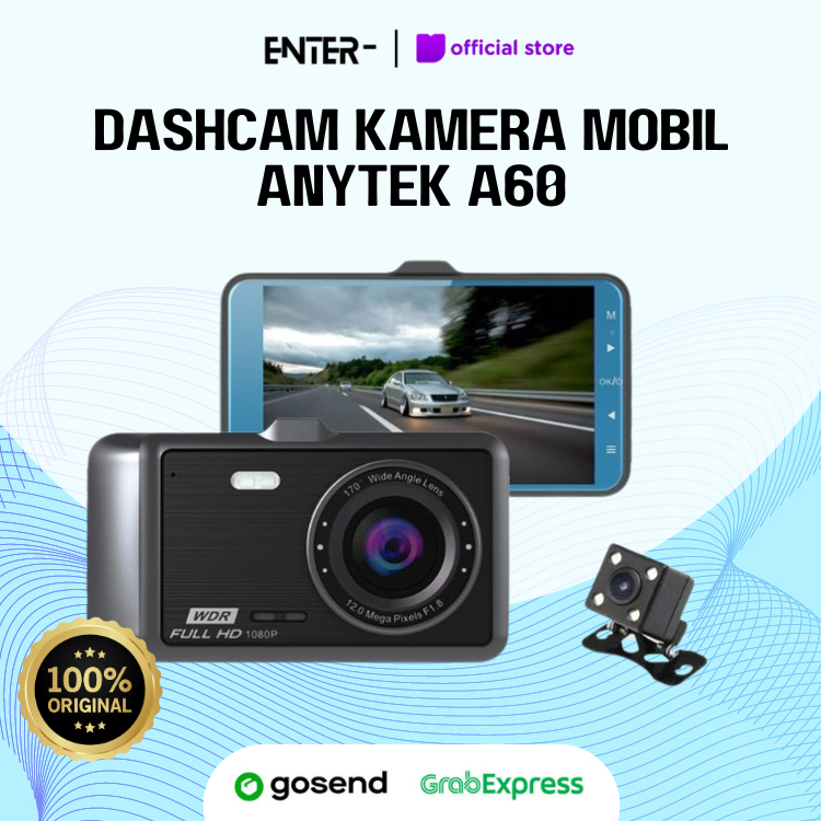 Dashcam Kamera Mobil Anytek A60 Kamera Dashboard