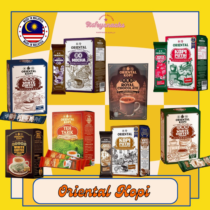 

[ORIENTAL KOPI] MIX & MATCH PER SACHET MADE IN MALAYSIA