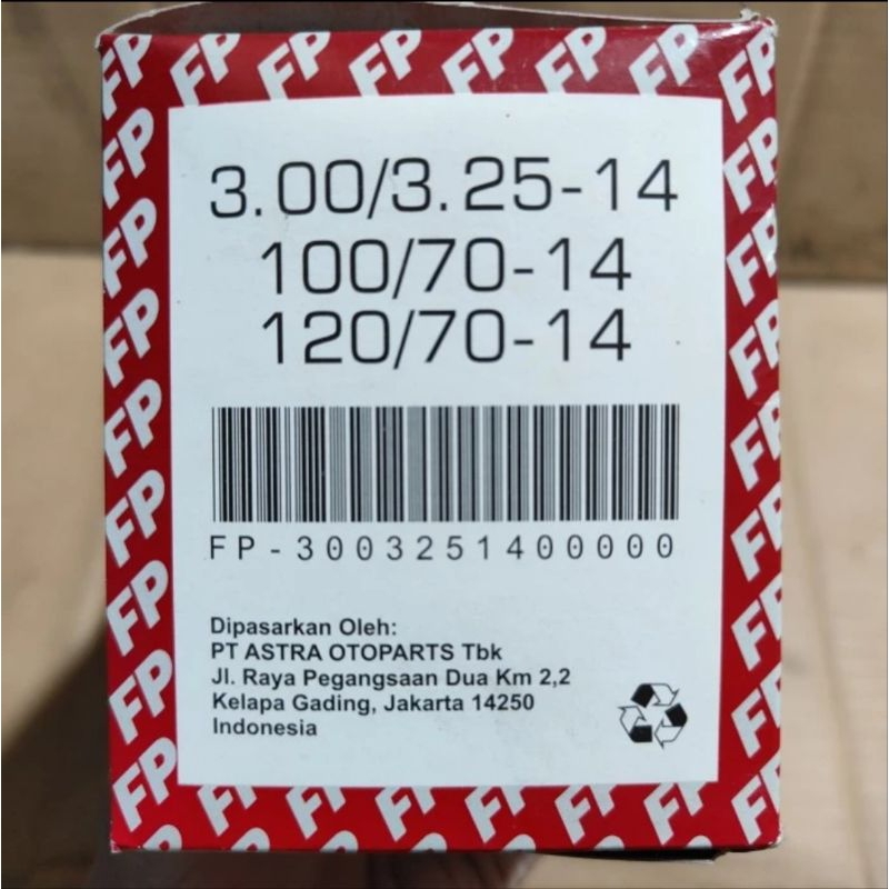 Ban Dalam Federal 300/325-14, 100/70-14, 120/70-14