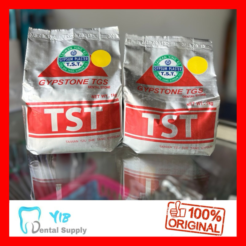 Gips stone TGS/ Gips tipe 3 kuning / gypstone / Dental Stone TST