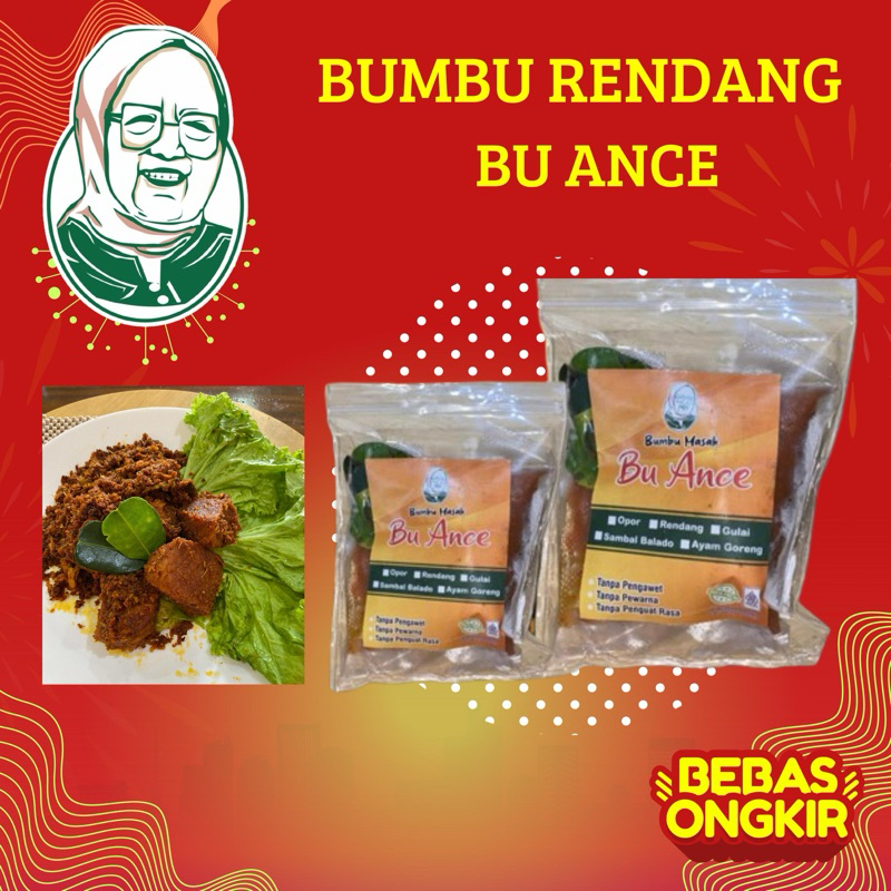 

Bumbu Rendang Bumbu Masak Bu Ance