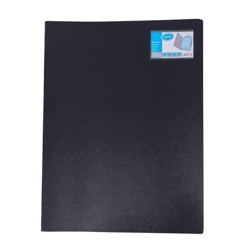 

BANTEX 40 SHEET DISPLAY BOOK / CLEAR HOLDER A3 PORTRAIT 3363 BLACK (PCS)
